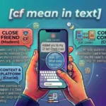 cf mean in text