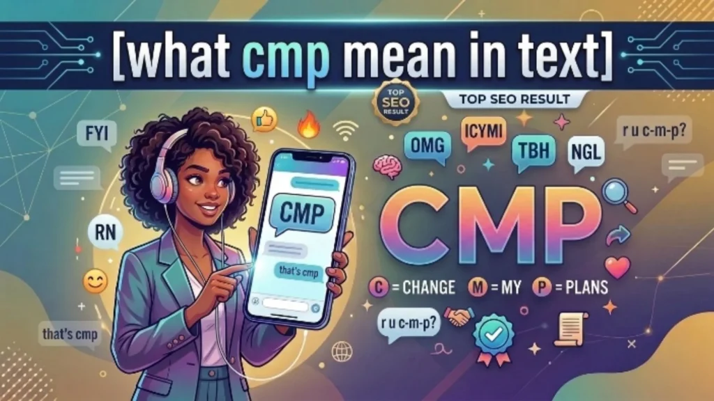 what cmp mean in text