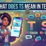what dies ts mean in text