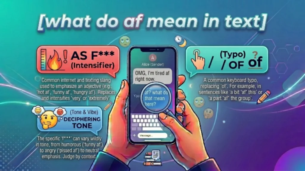 what do af mean in text