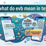 what do evb mean in text