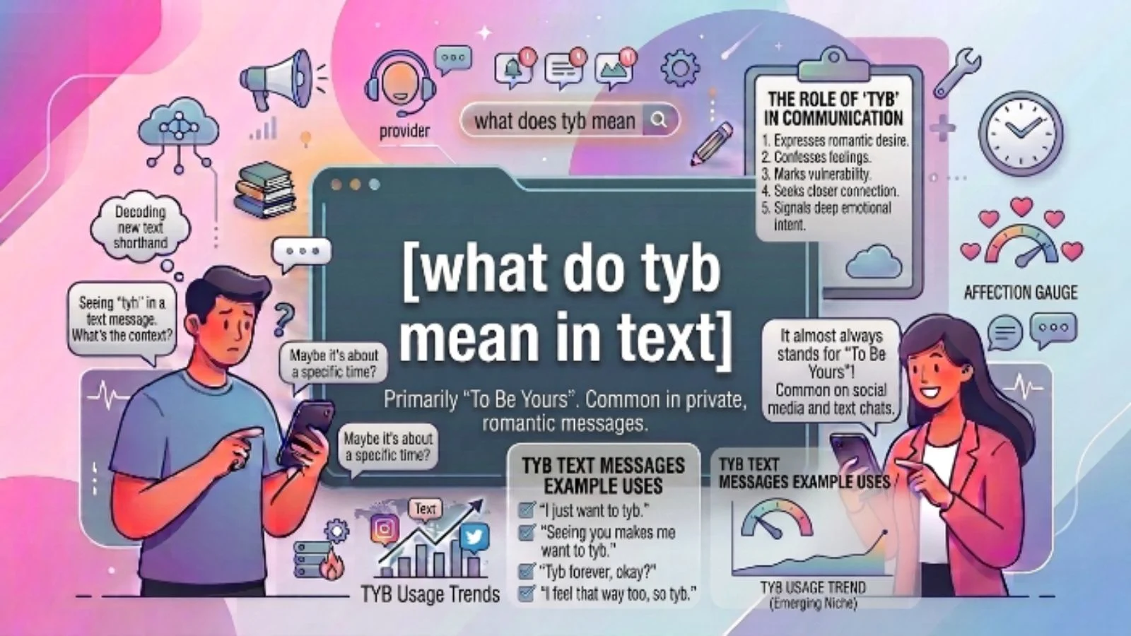 what do tyb mean in text