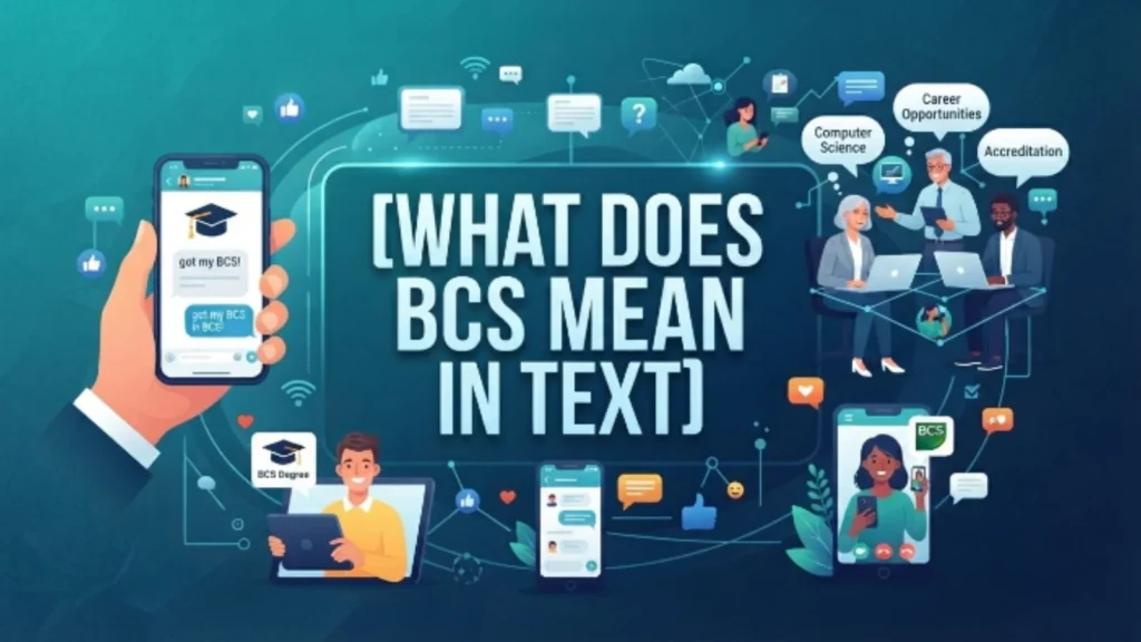 what does bcs mean in text