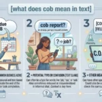 what does cob mean in text