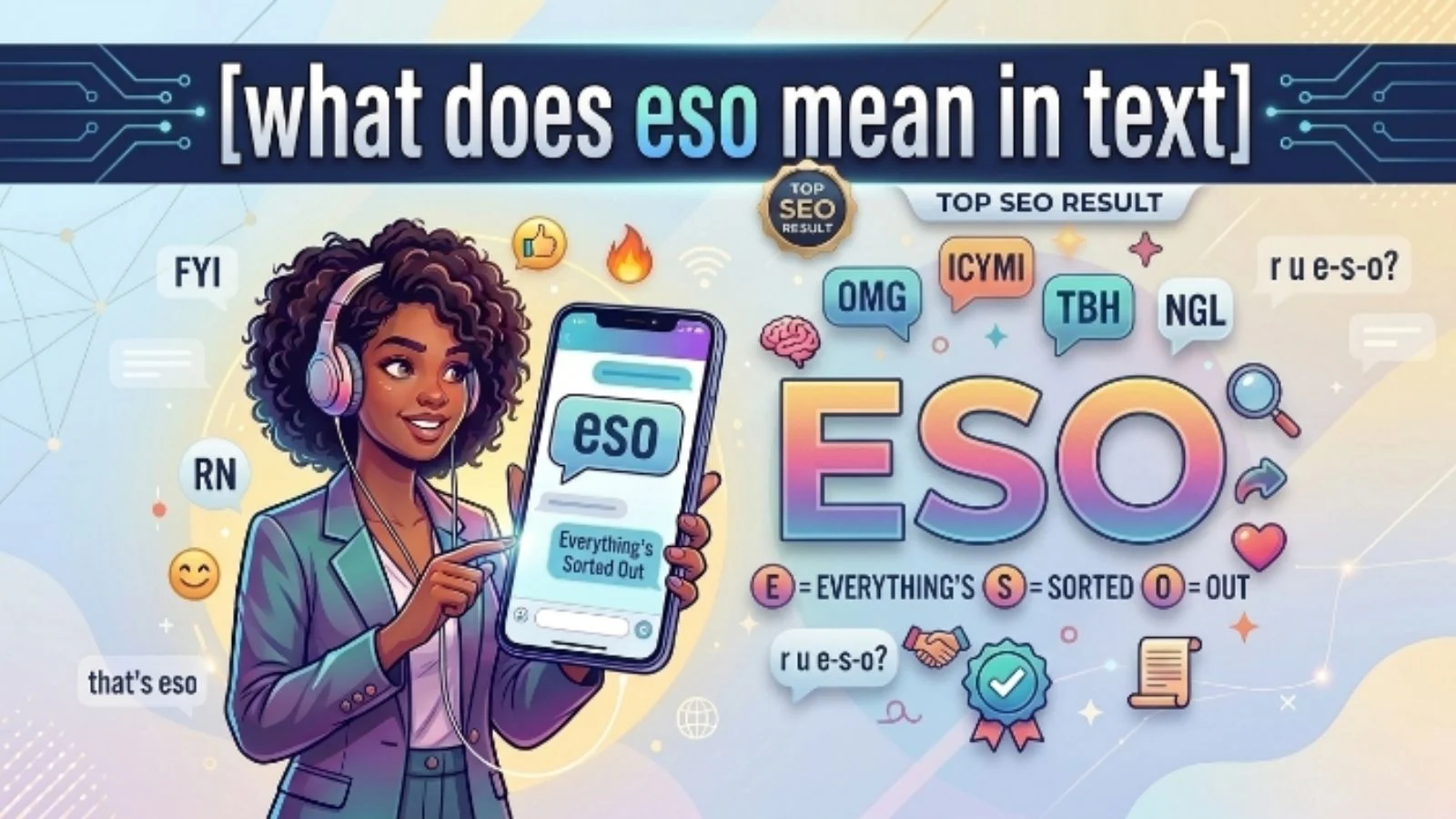 what does eso mean in text