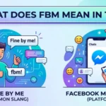 what does fbm mean in text
