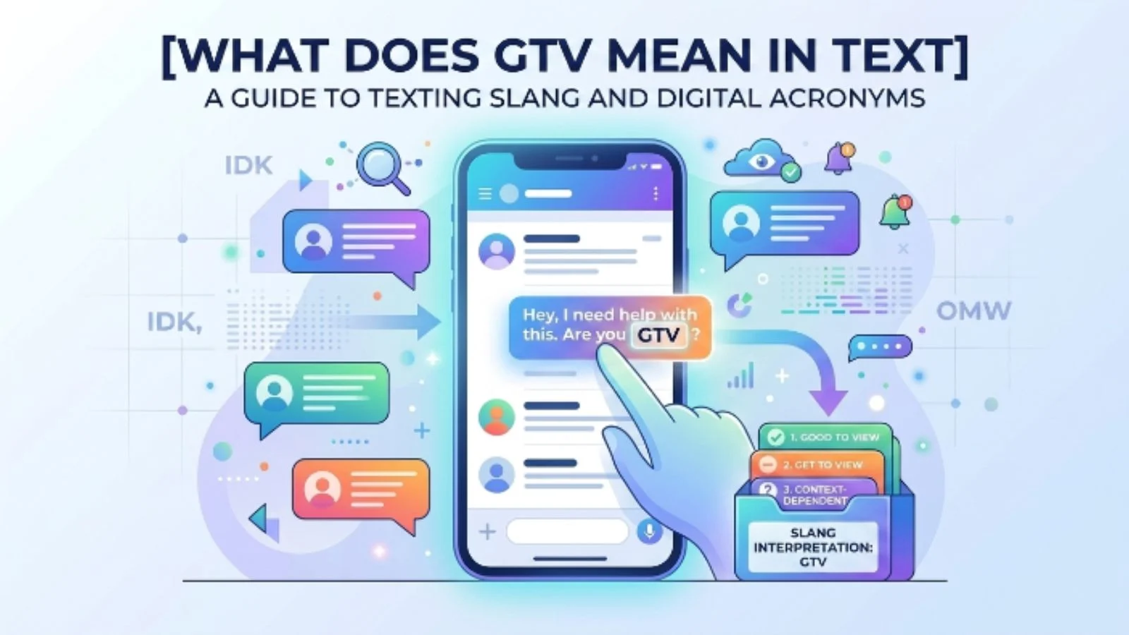 what does gtv mean in text