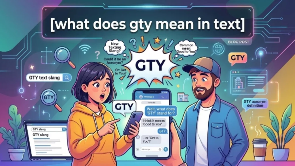 what does gty mean in text