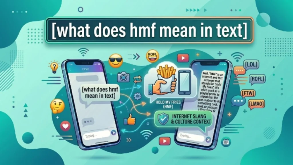 what does hmf mean in text