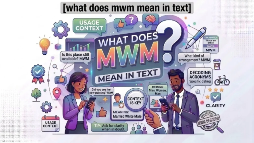 what does mwm mean in text