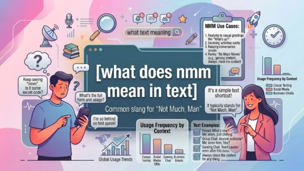 what does nmm mean in text