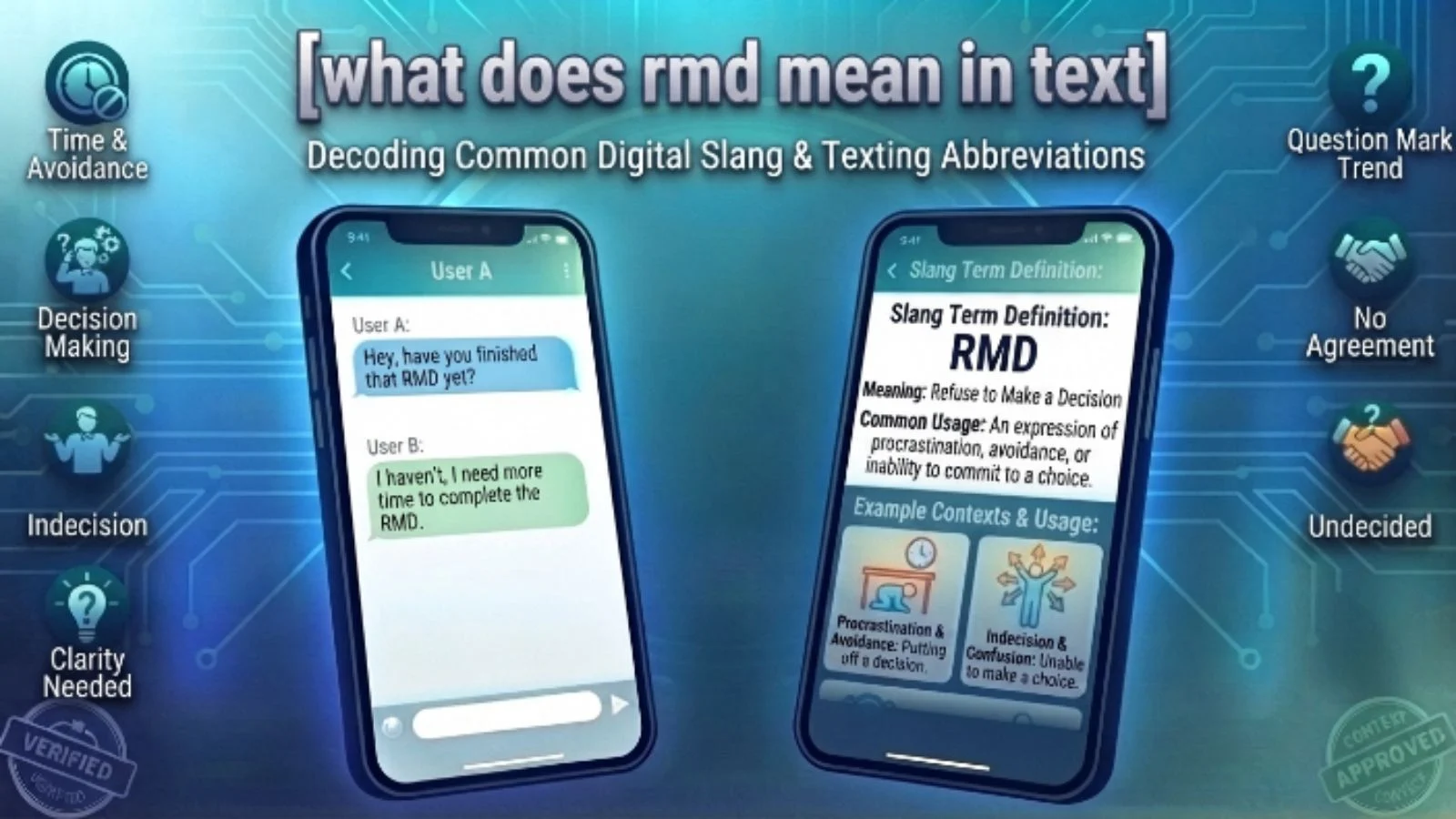 what does rmd mean in text