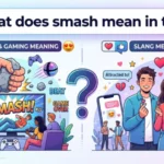 what does smash mean in text