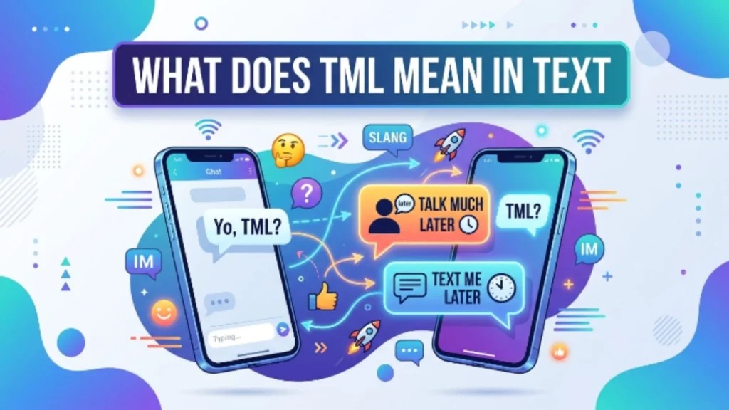 what does tml mean in text
