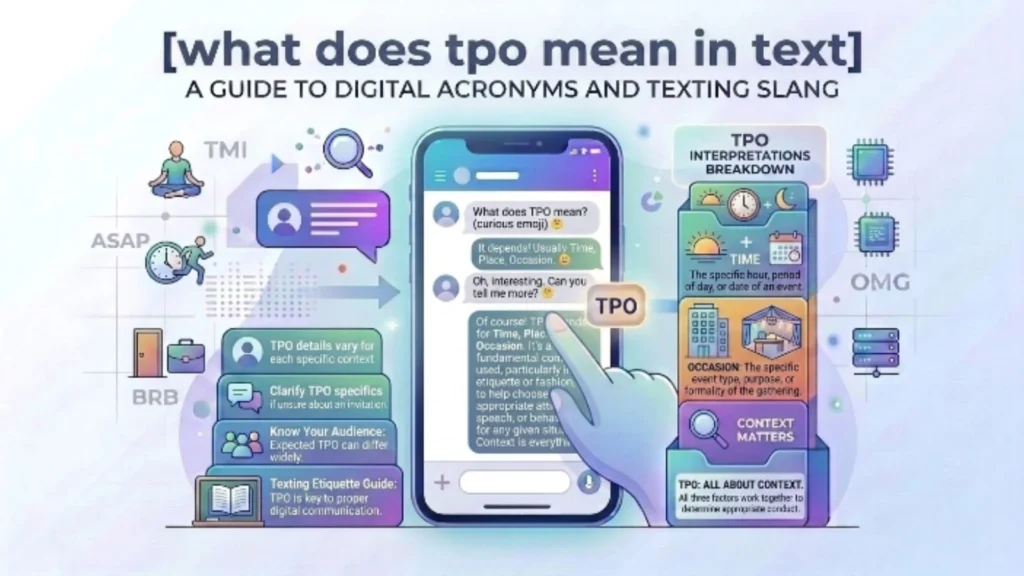 what does tpo mean in text