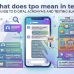 what does tpo mean in text