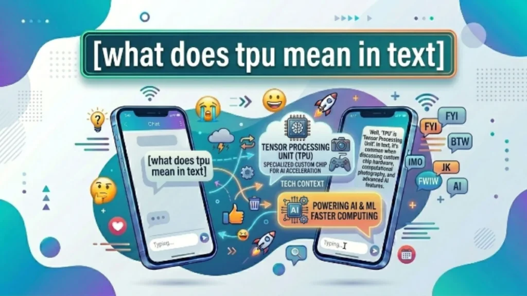 what does tpu mean in text