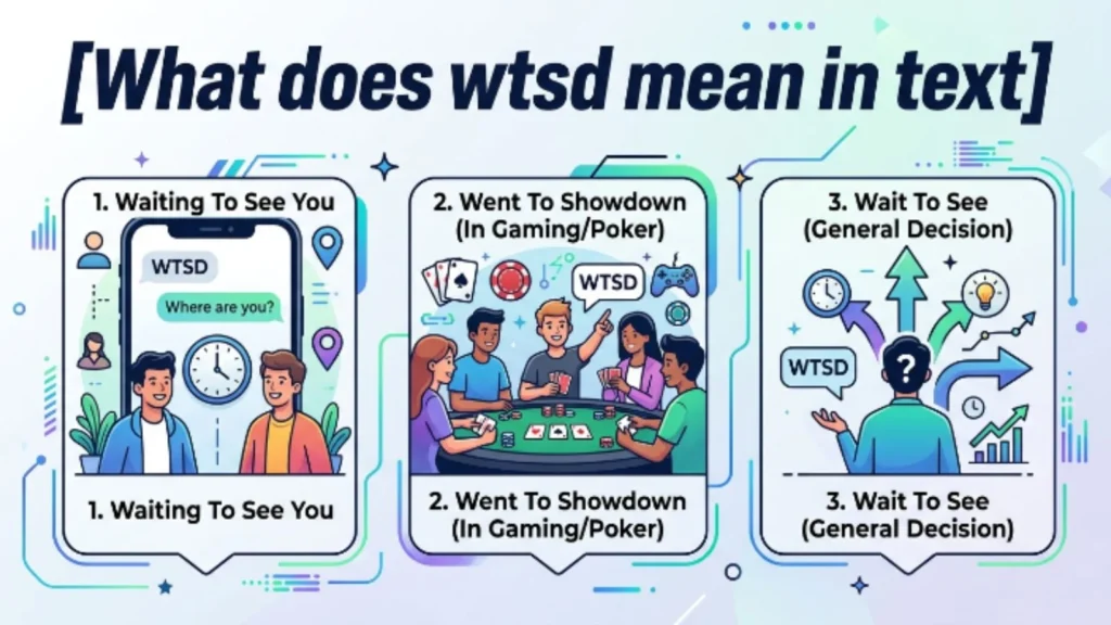 what does wtsd mean in text