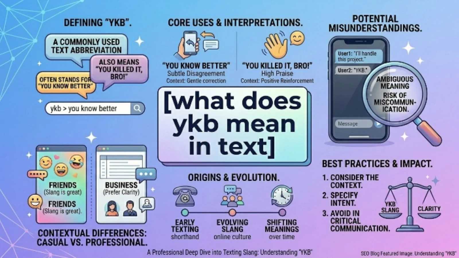 what does ykb mean in text