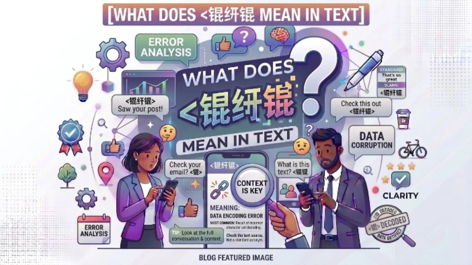 what does 锟絗锟� mean in text