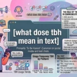 what dose tbh mean in text