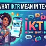 what iktr mean in text