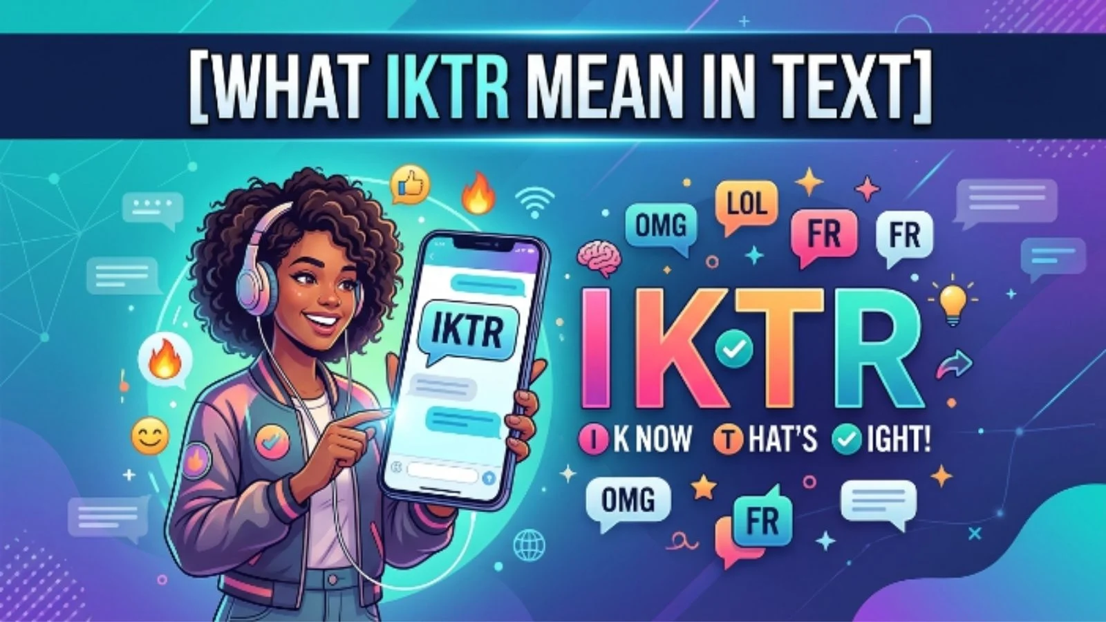 what iktr mean in text