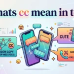 whats cc mean in text