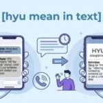 hyu mean in text