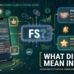 what dies fs mean in text