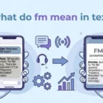 what do fm mean in text