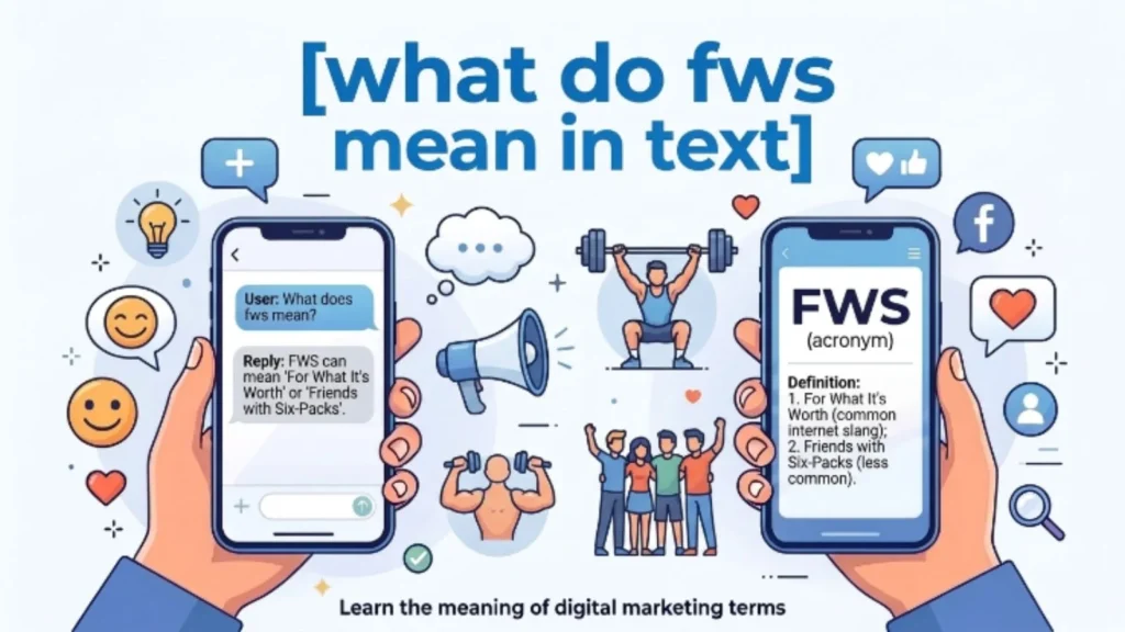 what do fws mean in text