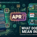 what does apr mean in text