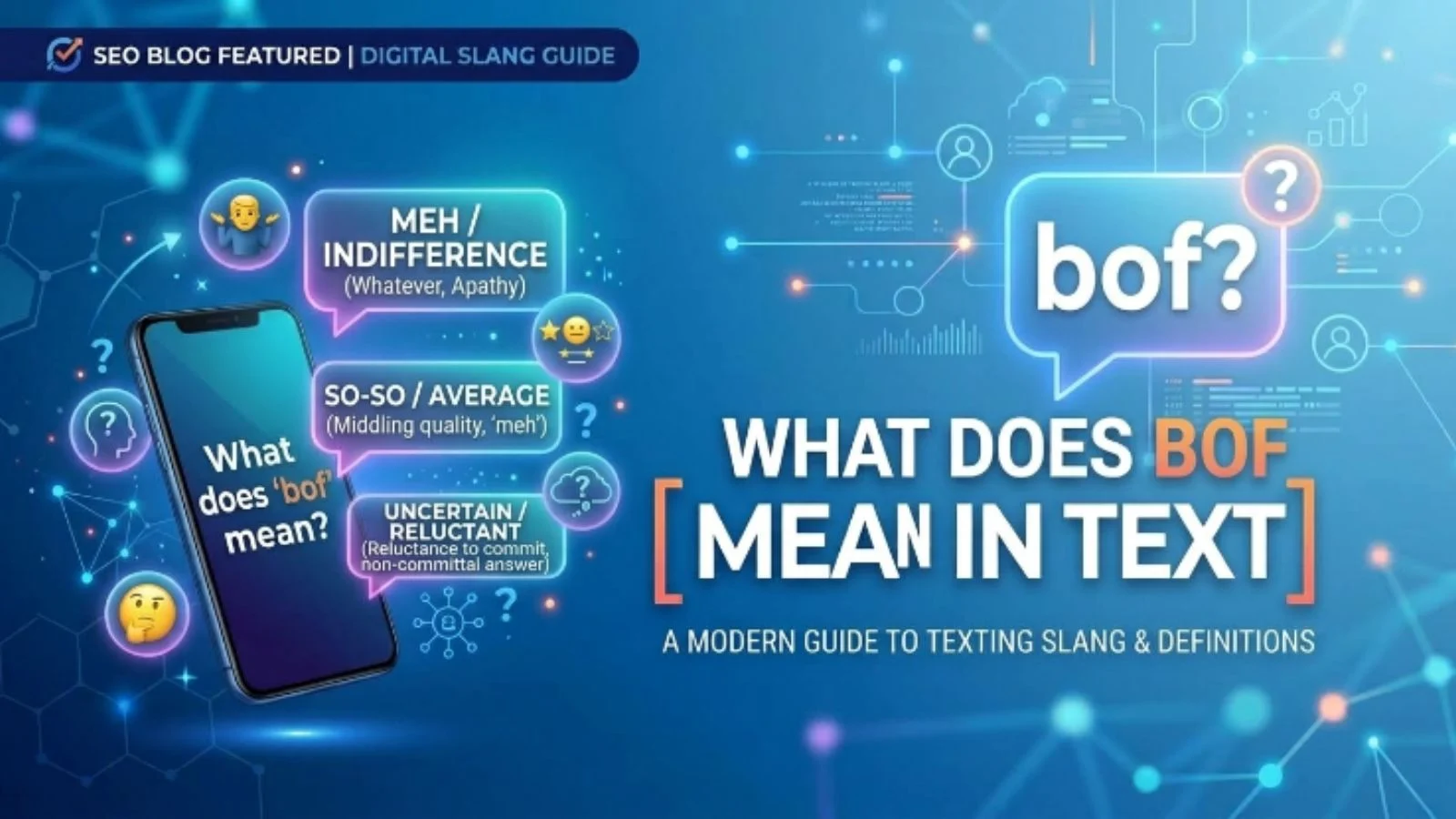 what does bof mean in text