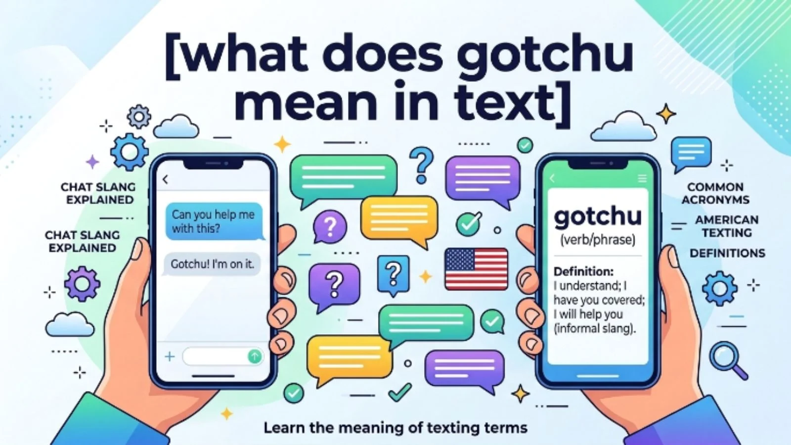 what does gotchu mean in text
