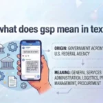 what does gsp mean in text
