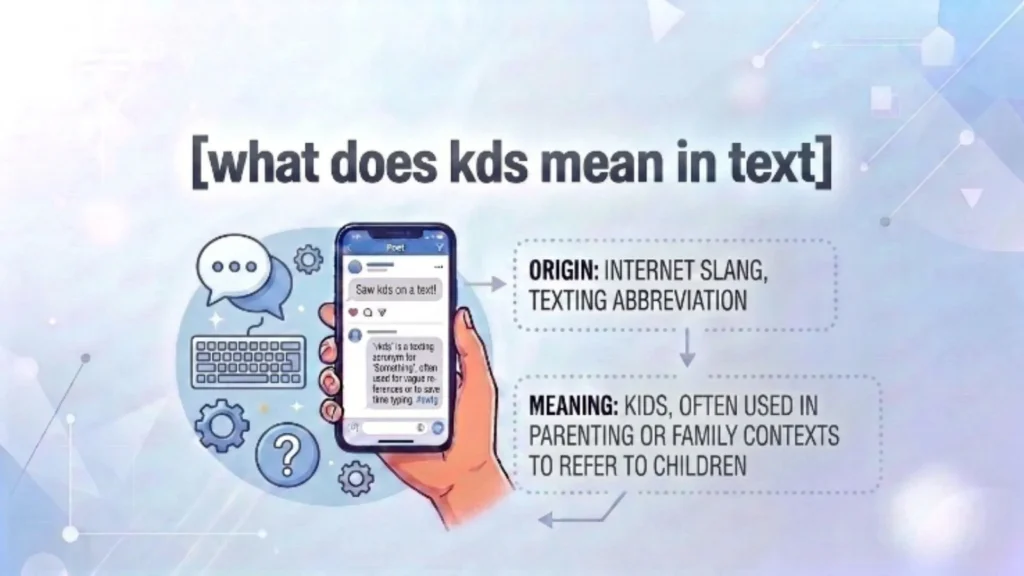 what does kds mean in text