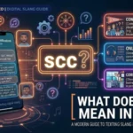 what does scc mean in text