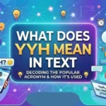 what does yyh mean in text