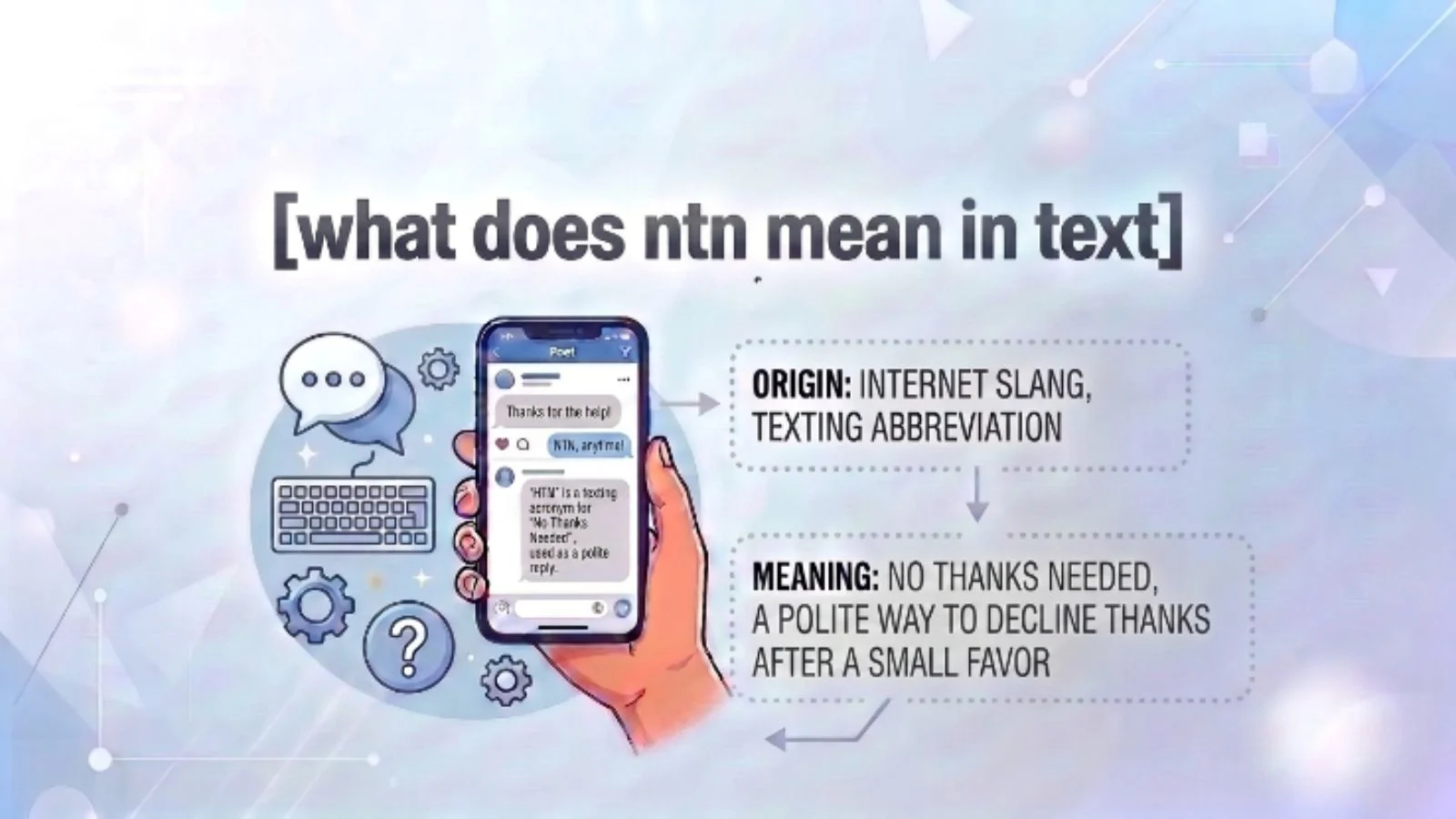 what ntn mean in text